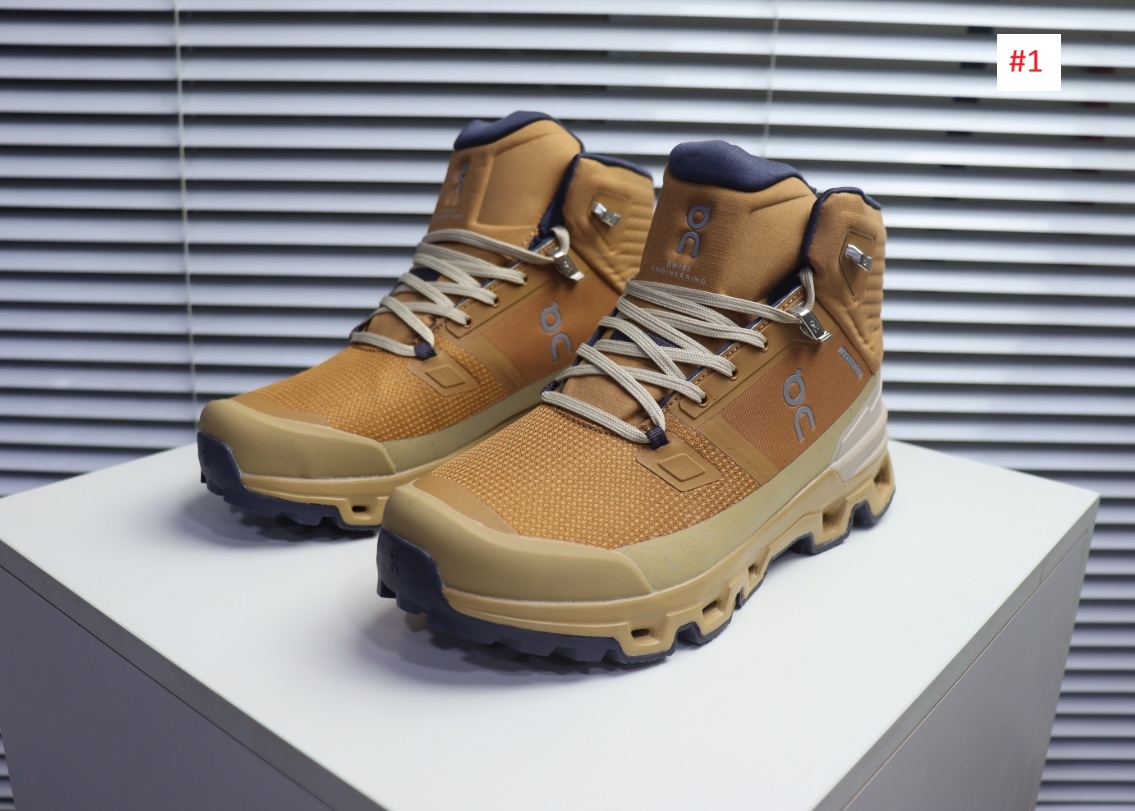 On Cloudrock 2 Waterproof נעלי טרק עמידות במים – תמונה 2