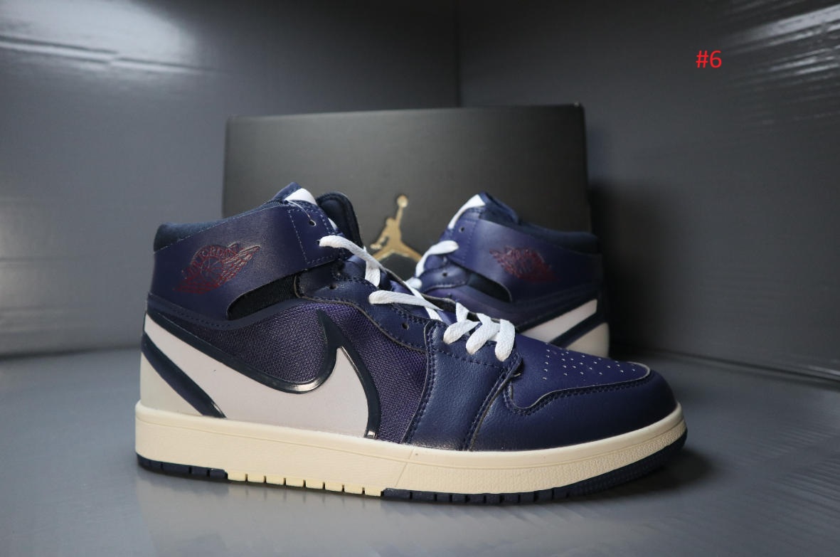 Air Jordan 1 נעלי סניקרס מיד-טופ – תמונה 8