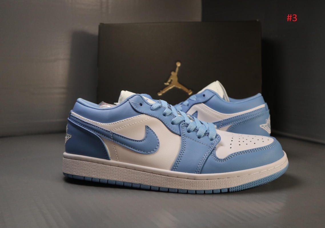 Jordan 1 Low סניקרס נמוכות לייף-סטייל – תמונה 4