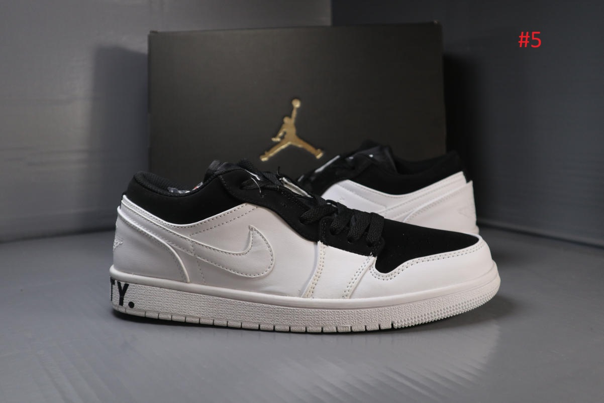 Jordan 1 Low סניקרס נמוכות לייף-סטייל – תמונה 6