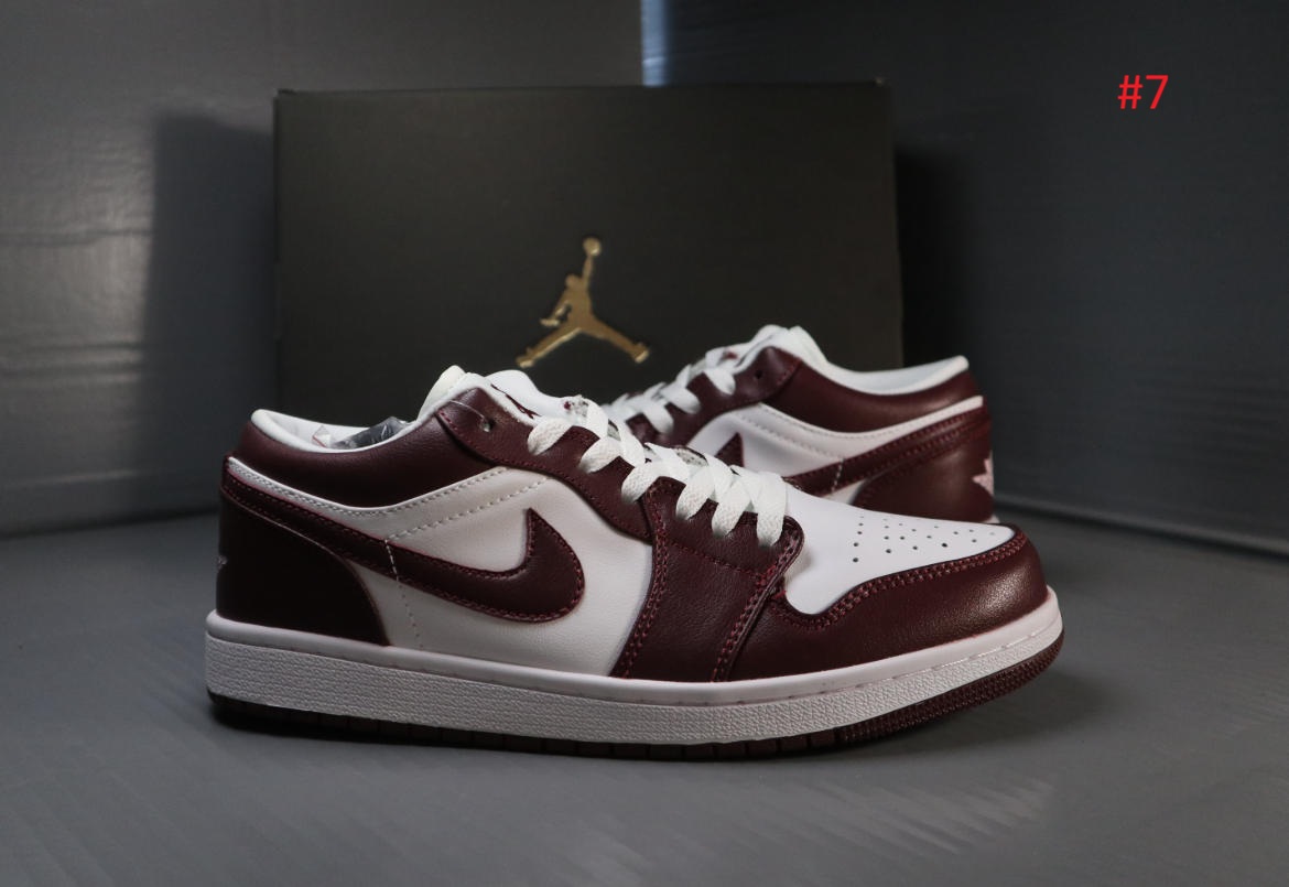 Jordan 1 Low סניקרס נמוכות לייף-סטייל – תמונה 8