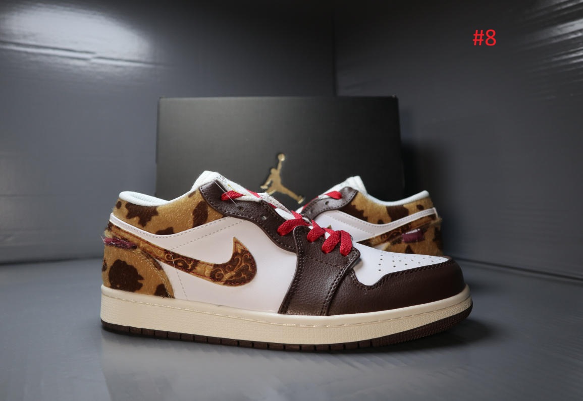 Jordan 1 Low סניקרס נמוכות לייף-סטייל – תמונה 9