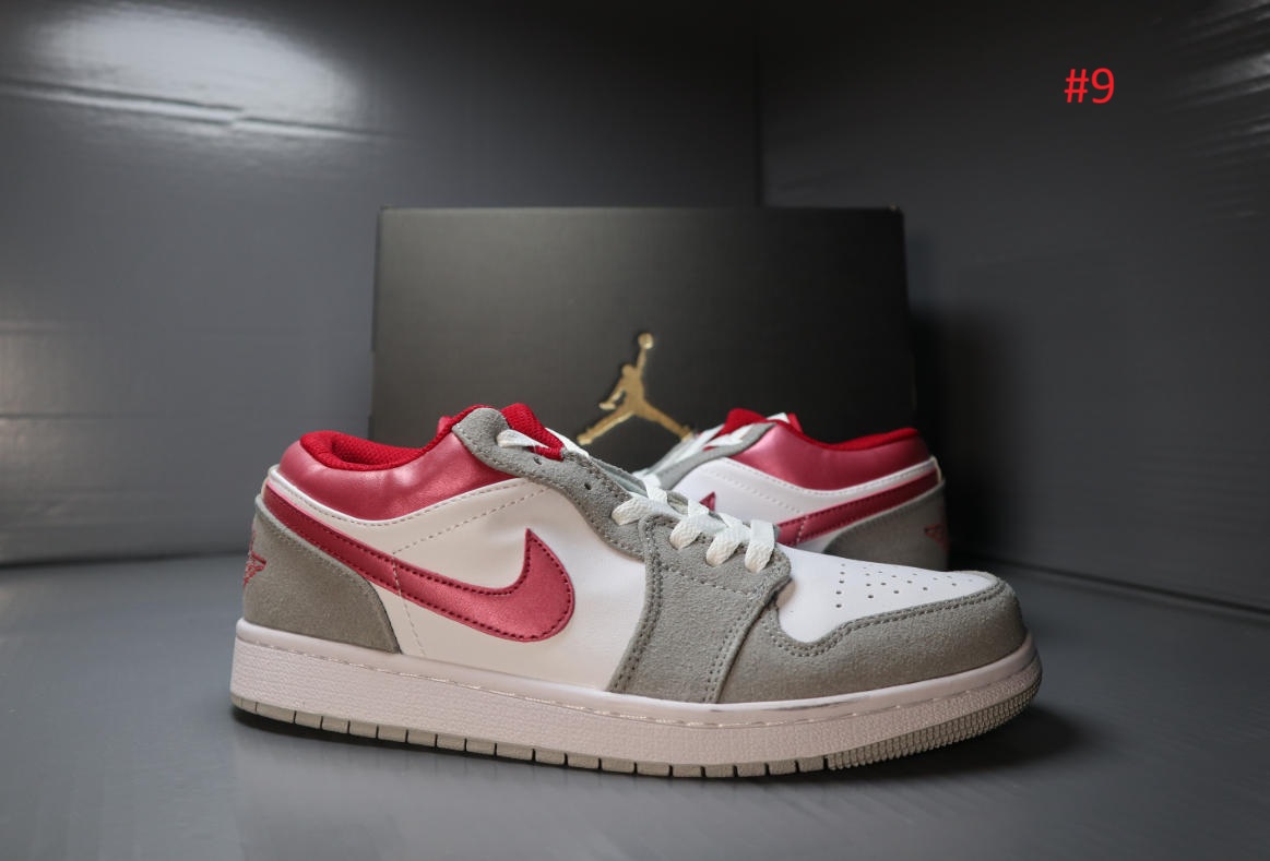 Jordan 1 Low סניקרס נמוכות לייף-סטייל – תמונה 10