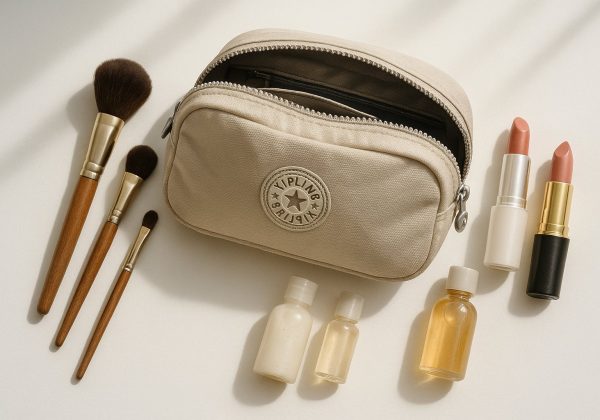 איך לבחור תיק איפור Kipling OUTLET: גדלים, חלוקה פנימית וטיפים לארגון מושלם