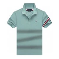 חולצת פולו בשילוב לוגו לגברים טומי TOMMY