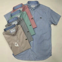 חולצה מכופתרת שרוול קצר גברים ראלף לורן Ralph Lauren
