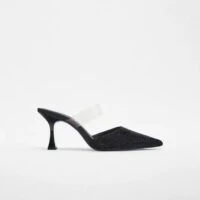 כפכפי עקב שקופות פיאטים זארה ZARA
