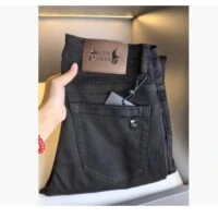 מכנסי גינס ארוכים בצבע שחור לגברים פולו ראלף לורן Ralph Lauren