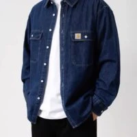 חולצת גינס מכופתרת לגברים Carhartt