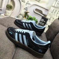 נעלי סניקרס שחורות גאזל ADIDAS GAZELLE