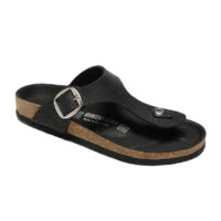 כפכפי אצבע שחורות נשים גברים בירקנשטוק Birkenstock
