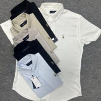 חולצות מכופתרות קצרות לגברים ראלף לורן RALPH LAUREN