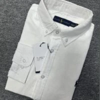 חולצה ארוכה מכופתרת קלאסית לגבר ראלף לורן Ralph Lauren