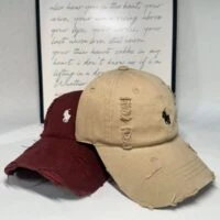 כובע מצחיה פולו ראלף לורן RALPH LAUREN קרעים לגבר ולאישה