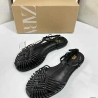 סנדל שטוח רצועות לנשים בהשראת זארה ZARA
