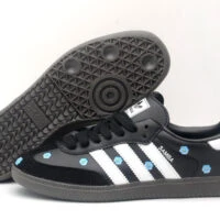 נעלי סניקרס Adidas Samba עם רקמת פרחים לגברים ולנשים