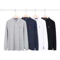 חולצת פולו שרוול ארוך לגברים Polo Ralph Lauren