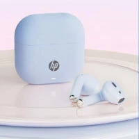 אוזניות TWS אלחוטיות של HP עם קייס בטקסטורה