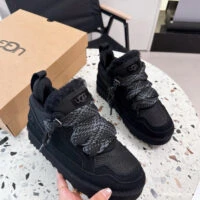 UGG סניקרס פלטפורמה מרופדי פרווה