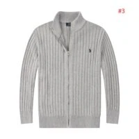 Polo Ralph Lauren קרדיגן סריג גברים עם רוכסן