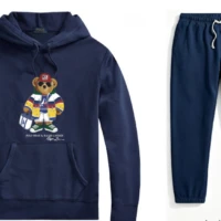 POLO RALPH LAUREN חליפת טרנינג Polo Bear עם קפוצ׳ון