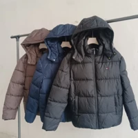 Tommy Hilfiger מעיל פאפר מרופד עם כובע